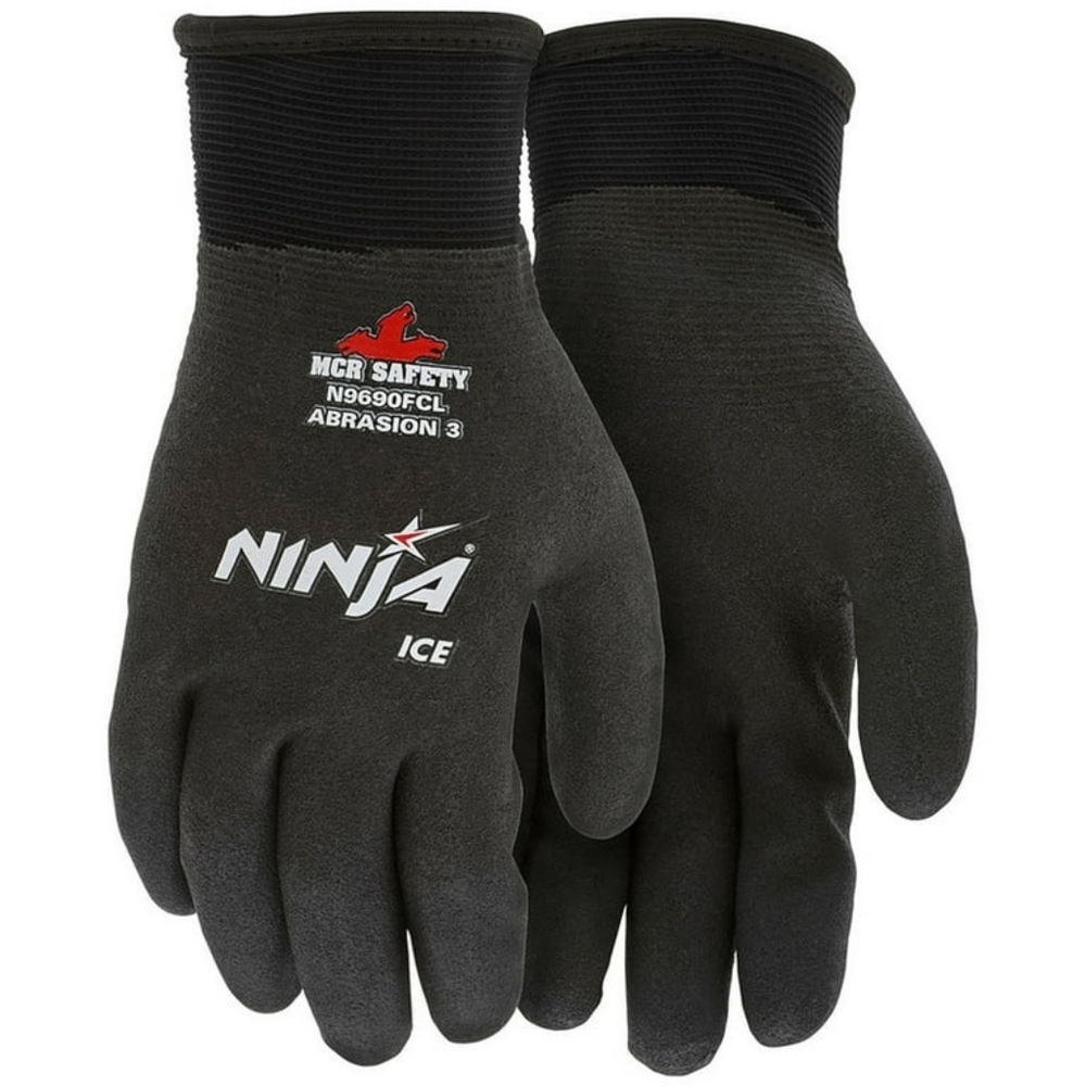 Ninja Ice‎ N9690FCL Insulated Work Gloves, 15- Guage Nylon Shell, Size Large
